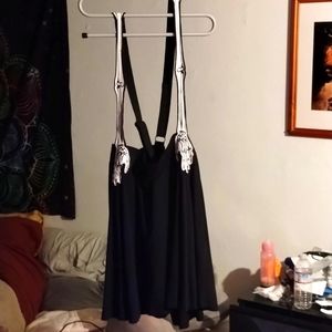 Hot topic skeleton skirt